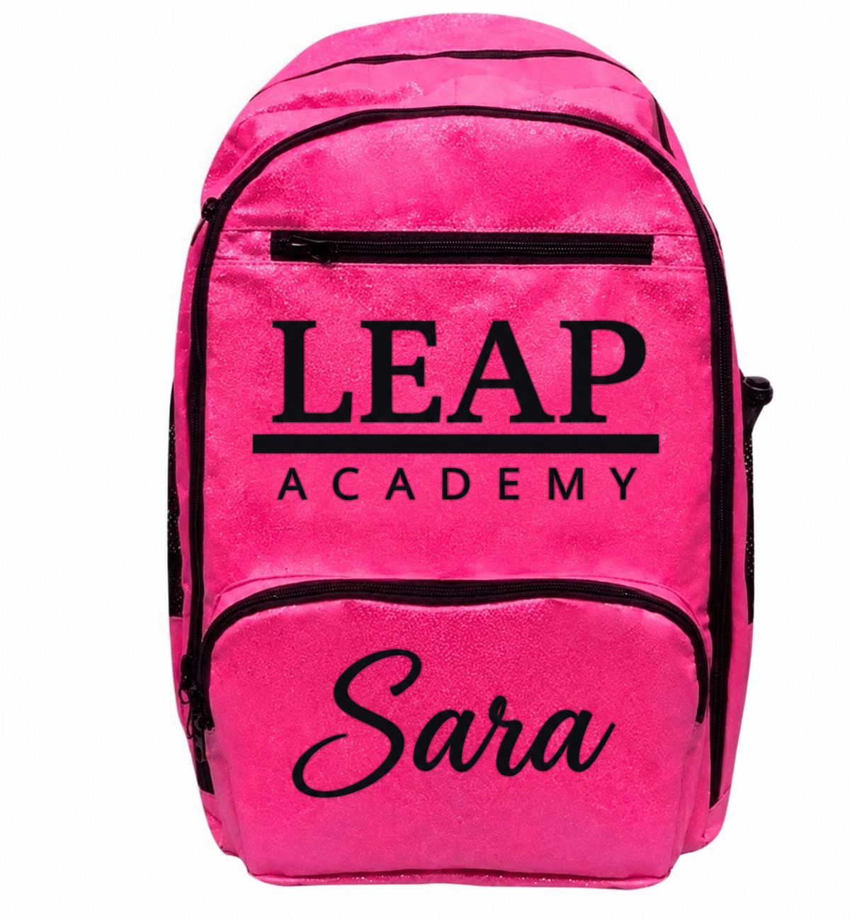 LEAP Academy Pink Backpack/With Name